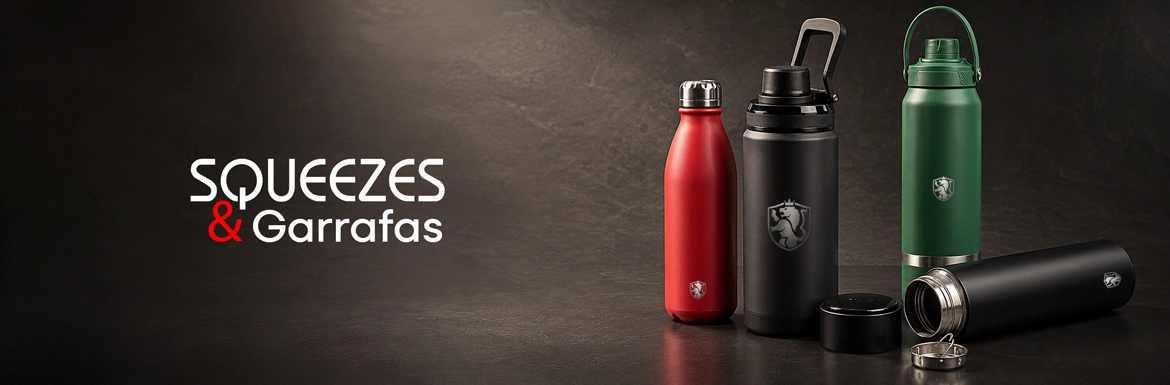 Squeezes e Garrafas