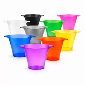 Balde de Gelo Personalizado | Dimensões (L x A x P): 22.3 x 20.3 x 15.7 | Peso = 310 g