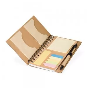 Bloco de Anotações com Pauta Personalizado | Dimensões (L x A x P): 12.5 x 17.5 x 1.8 | Peso = 65 g