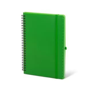Bloco de Anotações com Pautas Personalizado | Dimensões (L x A x P): 15.4 x 21.0 x 1.0 | Peso = 210 g