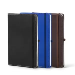 Bloco de Anotações com Pautas Personalizado | Dimensões (L x A x P): 14.0 x 21.2 x 1.5 | Peso = 265 g