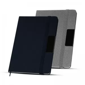 Bloco de Anotações com Pautas Personalizado | Dimensões (L x A x P): 14.5 x 21.2 x 1.5 | Peso = 245 g