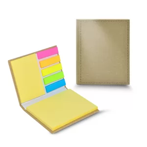 Bloco de Anotações Ecológico Personalizado | Dimensões (L x A x P): 8.3 x 10.4 x 1.3 | Peso = 70 g