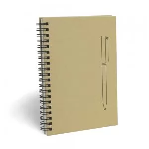 Bloco de Anotações Ecológico Personalizado | Dimensões (L x A x P): 13.7 x 18.0 x 1.3 | Peso = 274 g