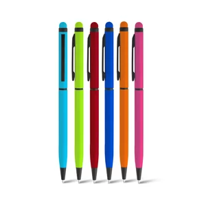 Caneta de Metal com Ponteira Touch Personalizada