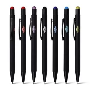 Caneta de Metal com Ponteira Touch Personalizada