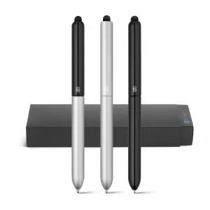 Caneta de Metal com Ponteira Touch Personalizada | Dimensões (L x A x P): 1.1 x 13.8 x 1.3 | Peso = 50 g