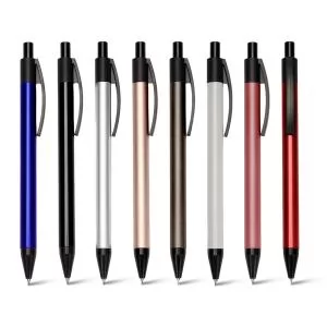 Caneta de Metal Personalizada | Dimensões (L x A x P): 1.5 x 14.0 x 1.2 | Peso = 15 g