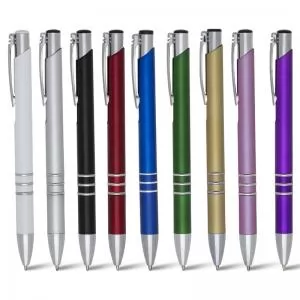 Caneta de Plástico Personalizada | Dimensões (L x A x P): 1.2 x 14.0 x 1.0 | Peso = 11 g