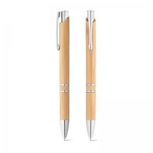 Caneta ecológica de Bambu Personalizada | Dimensões (L x A x P): 1.1 x 14.1 x 1.2 | Peso = 12 g