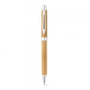 Caneta Ecológica em Bambu Personalizada | Dimensões (L x A x P): 2.4 x 15.2 x 2.3 | Peso = 55 g