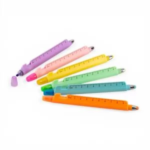 Caneta Marca Texto Personalizada | Dimensões (L x A x P): 1.9 x 15.9 x 2.1 | Peso = 15 g