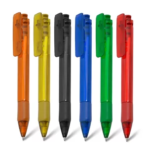 Caneta Plástica Personalizada | Dimensões (L x A x P): 1.7 x 13.3 x 1.2 | Peso = 10 g