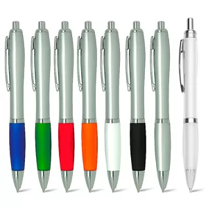 Caneta Plástica Personalizada | Dimensões (L x A x P): 1.5 x 14.0 x 1.2 | Peso = 10 g