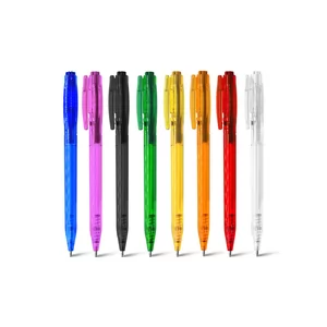 Caneta Plástica Personalizada | Dimensões (L x A x P): 1.5 x 13.4 x 0.9 | Peso = 7 g