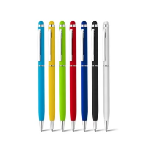 Caneta Touch de Metal Personalizada | Dimensões (L x A x P): 1.0 x 13.8 x 0.7 | Peso = 10 g