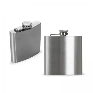 Cantil Porta Whisky e Bebidas Personalizado | Dimensões (L x A x P): 9.5 x 11.8 x 2.1 | Peso = 82 g