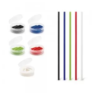 Canudo com Estojo Personalizado | Dimensões (L x A x P): 5.5 x 5.5 x 2.0 | Peso = 16 g