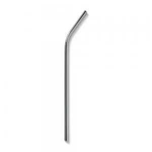 Canudo em Aço Inox Personalizado | Dimensões (L x A x P): 0.6 x 21.5 x 0.6 | Peso = 11 g
