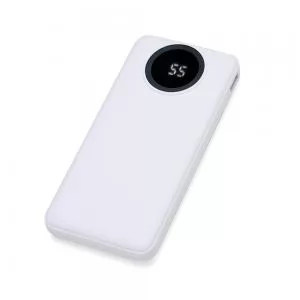 Carregador Portátil Power Bank 10000mAh Personalizado | Dimensões (L x A x P): 6.9 x 14.4 x 2.0 | Peso = 241 g