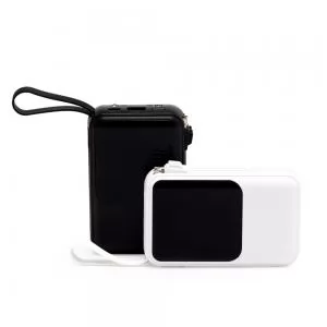 Carregador Power Bank 10000mAh Personalizado | Dimensões (L x A x P): 6.7 x 10.7 x 2.8 | Peso = 230 g