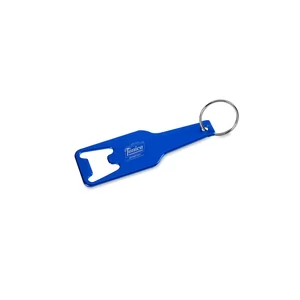 Chaveiro Abridor de Metal Personalizado | Dimensões (L x A x P): 3.0 x 8.9 x 0.2 | Peso = 13 g