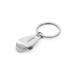 Chaveiro Abridor Personalizado | Dimensões (L x A x P): 3.4 x 7.9 x 0.9 | Peso = 20 g