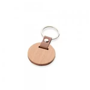 Chaveiro de Madeira Personalizado | Dimensões (L x A x P): 4.4 x 8.3 x 0.5 | Peso = 10 g