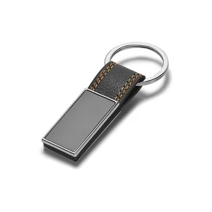 Chaveiro de Metal em Material Sintético Personalizado | Dimensões (L x A x P): 2.2 x 6.5 x 0.5 | Peso = 36 g