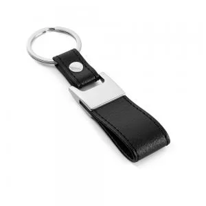 Chaveiro de Metal em Material Sintético Personalizado | Dimensões (L x A x P): 3.5 x 12.4 x 0.7 | Peso = 26 g