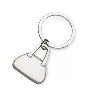 Chaveiro de Metal Formato Bolsa Personalizado