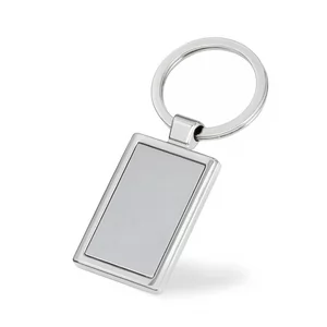 Chaveiro de Metal Personalizado | Dimensões (L x A x P): 2.7 x 8.0 x 1.1 | Peso = 23 g