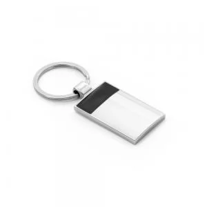 Chaveiro de Metal Personalizado | Dimensões (L x A x P): 3.5 x 8.0 x 0.3 | Peso = 28 g
