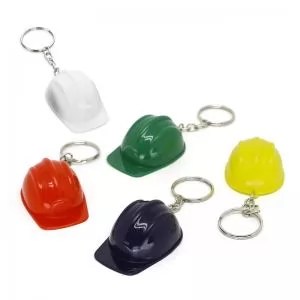 Chaveiro Formato Capacete EPI Personalizado | Dimensões (L x A x P): 3.6 x 5.7 x 2.2 | Peso = 6 g