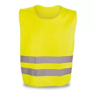 Colete Refletivo Personalizado | Dimensões (L x A x P): 54.0 x 62.0 x 54.0 | Peso = 102 g