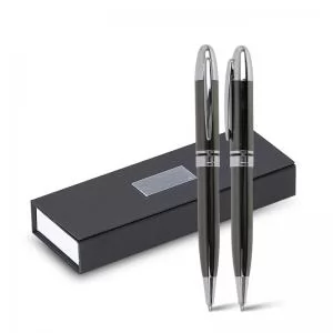 Conjunto de Caneta e Lapiseira Personalizado | Dimensões (L x A x P): 1.4 x 14.0 x 1.1 | Peso = 32 g