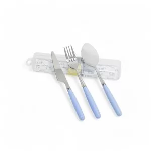 Conjunto de Talheres Personalizado | Dimensões (L x A x P): 21.4 x 2.6 x 4.6 | Peso = 95 g