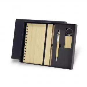 Conjunto Escritório com 3 Peças Personalizado | Dimensões (L x A x P): 25.5 x 19.5 x 3.0 | Peso = 415 g