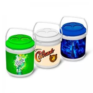 Cooler 12 Latas Personalizado | Dimensões (L x A x P): 23.8 x 30.0 x 23.8 | Peso = 1000 g