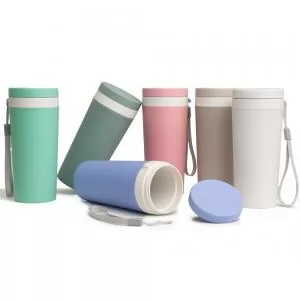 Copo Ecológico Personalizado | Dimensões (L x A x P): 7.2 x 16.7 x 6.2 | Peso = 130 g