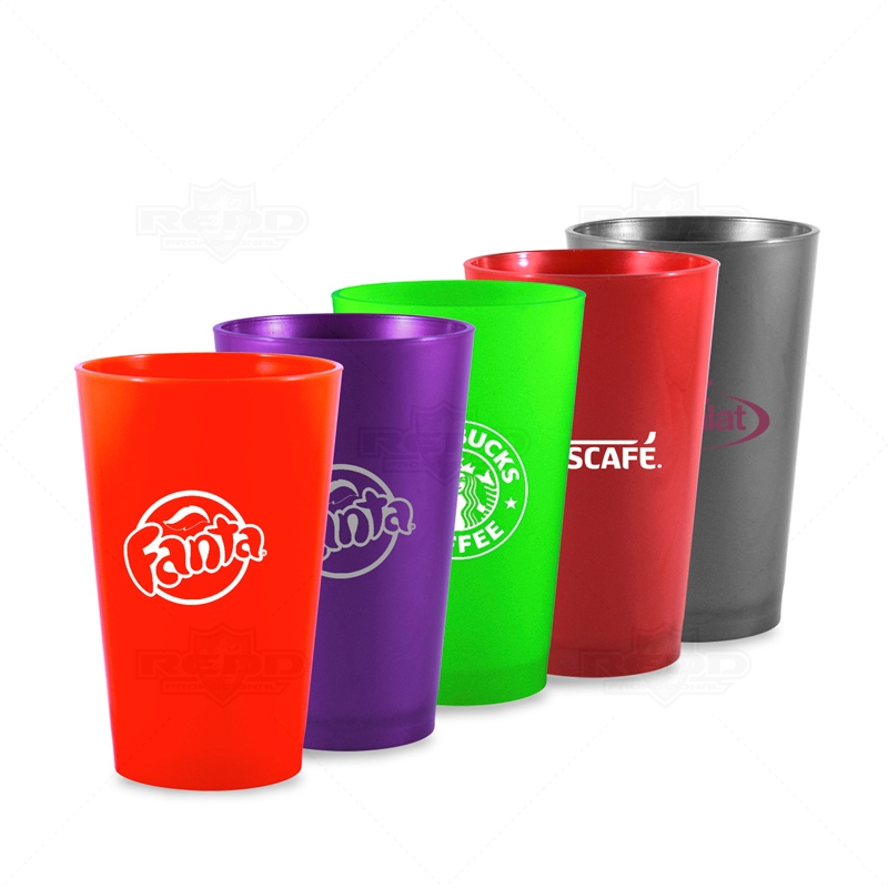 Copo Plástico 320ml Personalizado - CPO18 - Copo | Redd Brindes