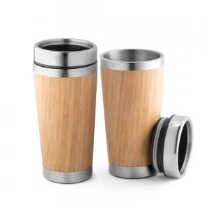 Copo Revestido em Bambu Personalizado
