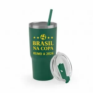 Copo Térmico Personalizado | Dimensões (L x A x P): 8.6 x 16.8 x 8.6 | Peso = 260 g