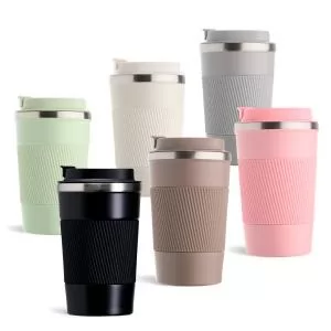 Copo Térmico Personalizado | Dimensões (L x A x P): 8.9 x 15.5 x 8.9 | Peso = 260 g