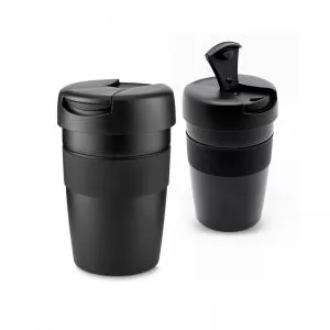 Copo Térmico Personalizado | Dimensões (L x A x P): 8.8 x 13.3 x 6.7 | Peso = 230 g