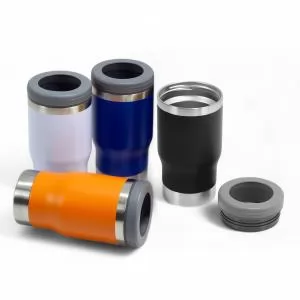 Copo Térmico Porta Garrafa Personalizado | Dimensões (L x A x P): 8.1 x 16.0 x 6.9 | Peso = 245 g
