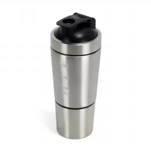 Coqueteleira Shaker Personalizada | Dimensões (L x A x P): 9.4 x 24.2 x 7.3 | Peso = 280 g