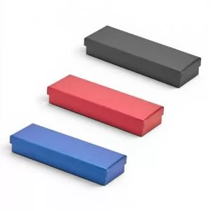 Embalagem Estojo Personalizada para 1 Caneta | Dimensões (L x A x P): 16.2 x 2.7 x 5.5 | Peso = 35 g