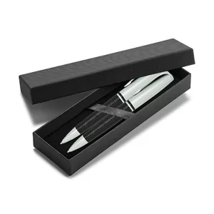 Embalagem Estojo Personalizado para 1 ou 2 Canetas Personalizado | Dimensões (L x A x P): 5.5 x 17.5 x 2.5 | Peso = 65 g