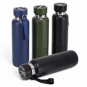 Garrafa Térmica Personalizada | Dimensões (L x A x P): 7.0 x 26.0 x 7.0 | Peso = 361 g